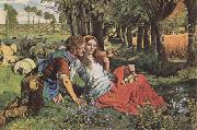 William Holman Hunt The Hireling Shepherd (mk09) china oil painting reproduction